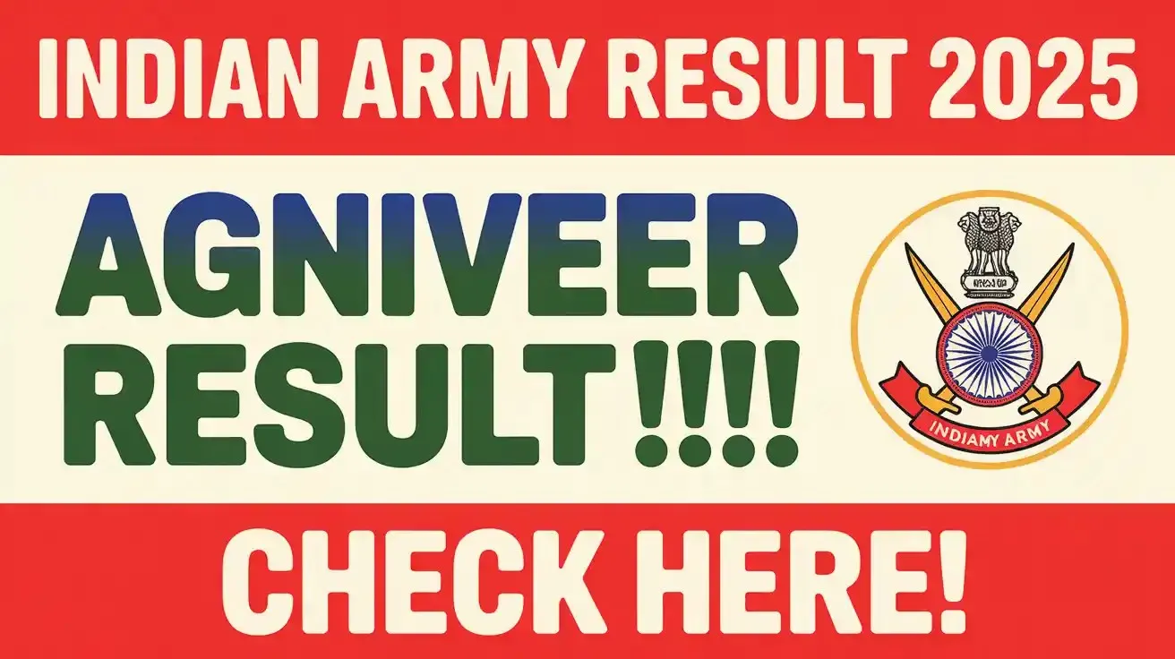 army agniveer exam result date 2025