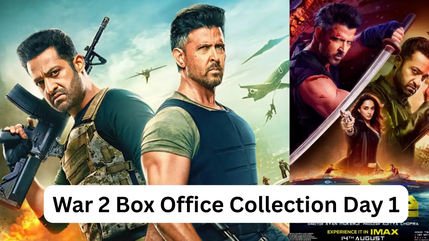 War 2 Box Office Collection Day 1