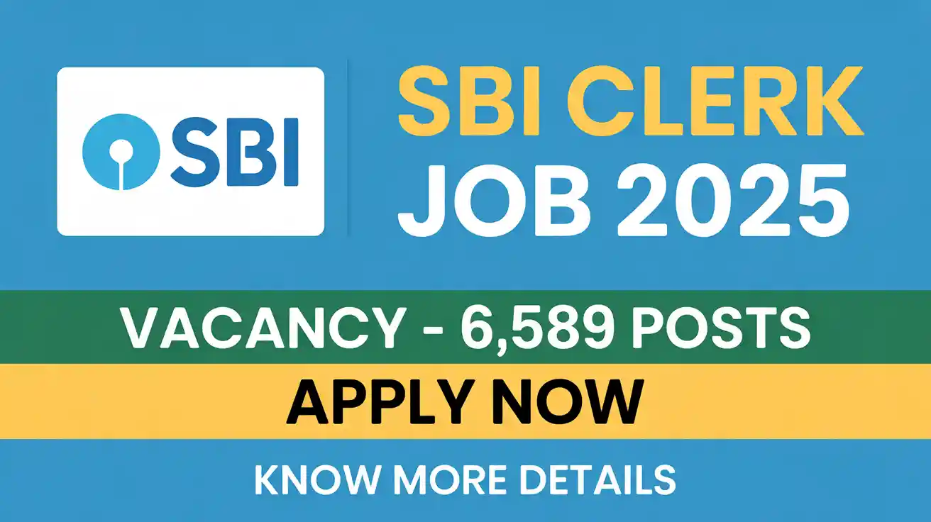 SBI Clerk Job 2025