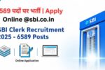 SBI Clerk Vacancy 2025