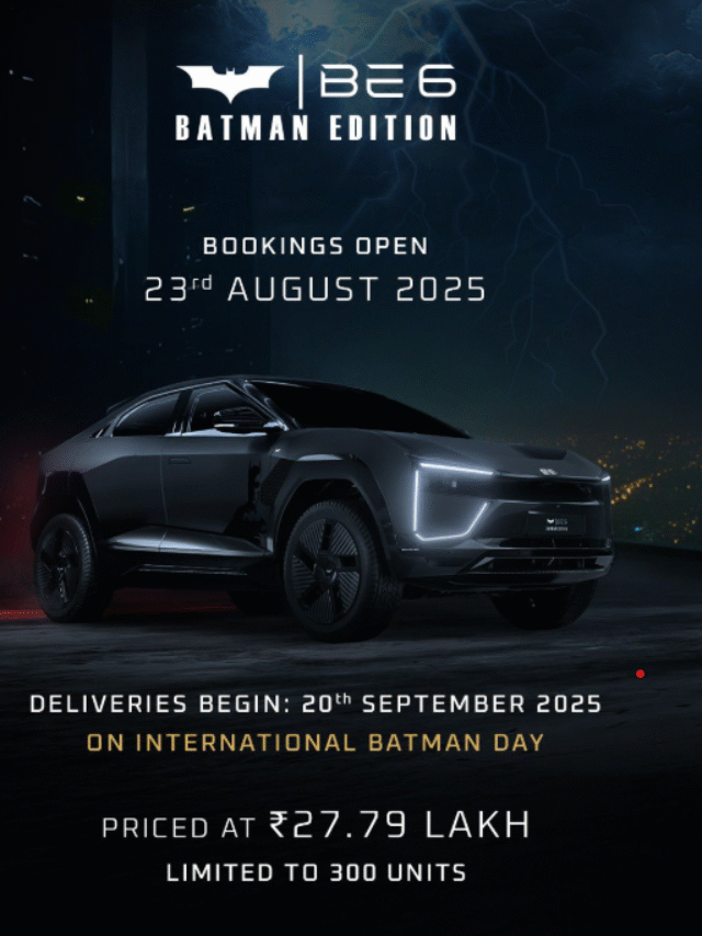 Mahindra BE 6 Batman Edition Launch